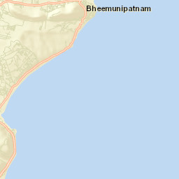 Bhimunipatnam Street Map