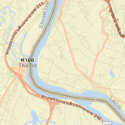 Tha Bo Street Map