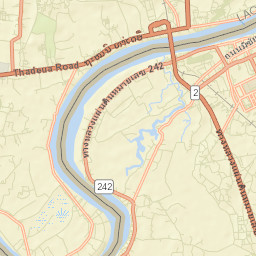 Nong Khai Street Map