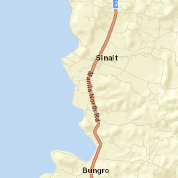 Sinait Street Map