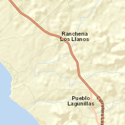 Lagunillas Street Map