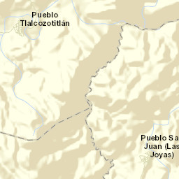 Tlalcozotitlán Street Map