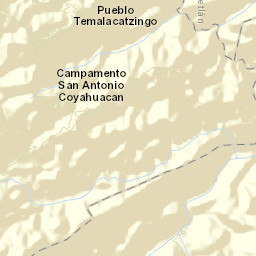 San Antonio Coyahuacán Street Map