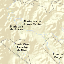 Mariscala de Juárez Street Map