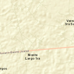 Monte Largo 1ra. Sección Street Map