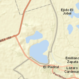 Emiliano Zapata Street Map