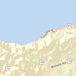 Northcentral Street Map