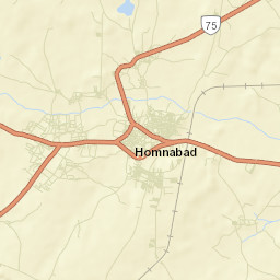 Homnabad Street Map
