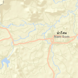 Amphoe Nam Som Street Map