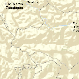 Santos Reyes Yucuná Street Map