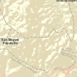 San Jerónimo Silacayoapilla Street Map