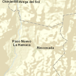 Vega del Sol Street Map