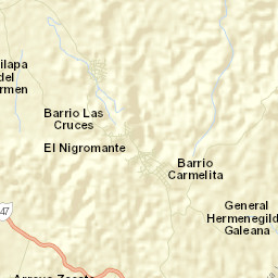 El Nigromante Street Map