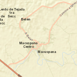 Buena Vista (Puxcatán) Street Map