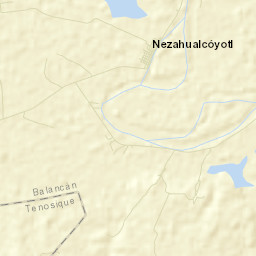 Netzahualcóyotl Street Map