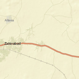 Zahirabad Street Map