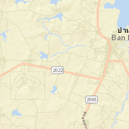 Ban Dung Street Map