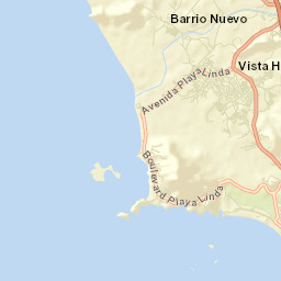 Ixtapa Street Map