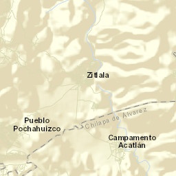 Zitlala Street Map