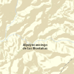 Alpuyecancingo de las Montañas Street Map