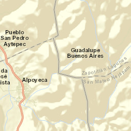 Alpoyeca Street Map