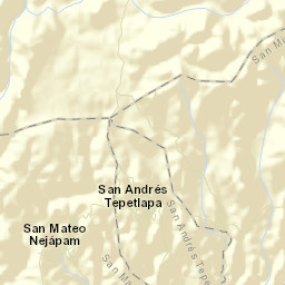San Mateo Nejápam Street Map