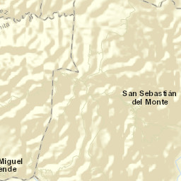 San Sebastián del Monte Street Map