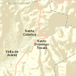 Yetla de Juárez Street Map