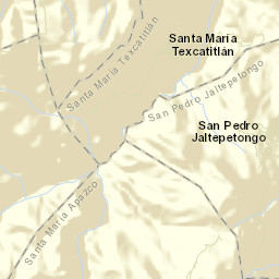 Jaltepetongo Street Map