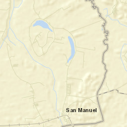 Estación San Manuel Street Map