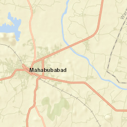 Mahabubabad Street Map