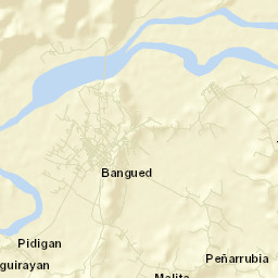 Peñarrubia Street Map