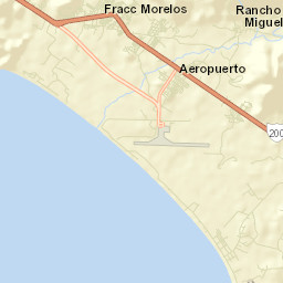 Los Almendros Street Map