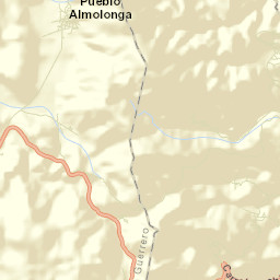 Almolonga Street Map