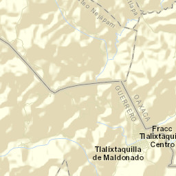 Tlalixtaquilla Street Map