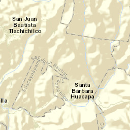 Tlachichilco Street Map