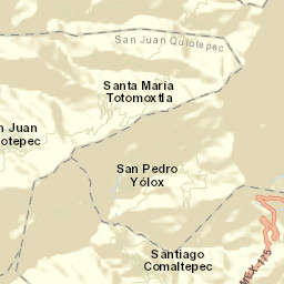 San Juan Quiotepec Street Map