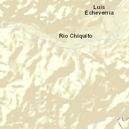 Río Chiquito Street Map