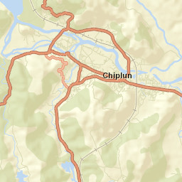 Chiplun Street Map