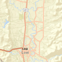 Loei Street Map
