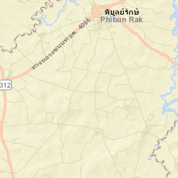 Amphoe Phibun Rak Street Map