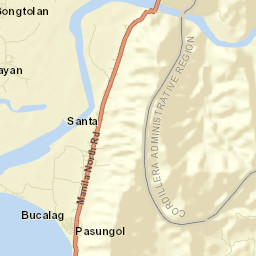 Mabilbila Sur Street Map