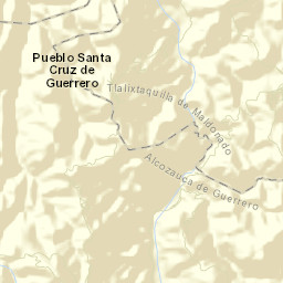Santa Cruz Street Map