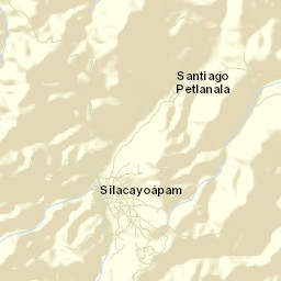 Silacayoápam Street Map