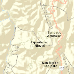 Ixpantepec Nieves Street Map