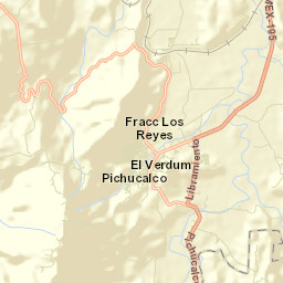 Pichucalco Street Map