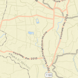 Amphoe Si Nakhon Street Map