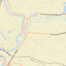 Amphoe Tron Street Map