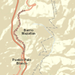 Mazatlán Street Map