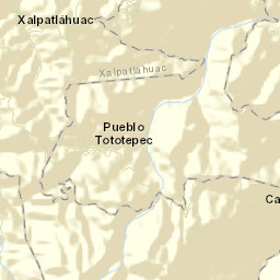 Tototepec Street Map